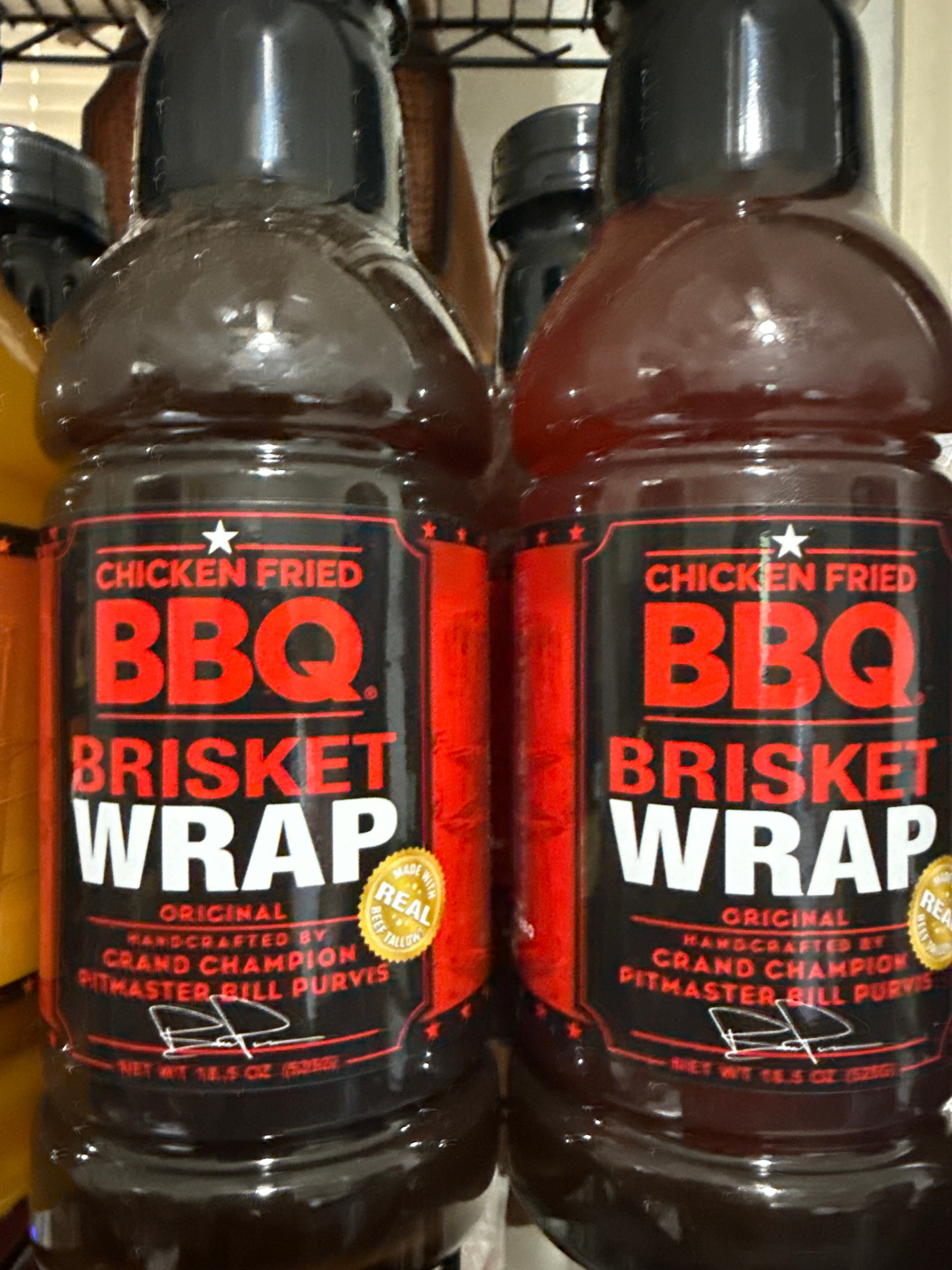 Chicken Fried BBq championship award winning Brisket wrap